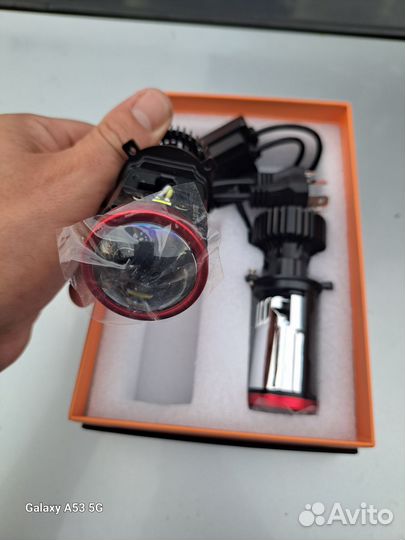 Светодиодные#лампыh4#мини#линзы