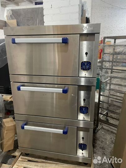 Духовка газовая 3-х секционная