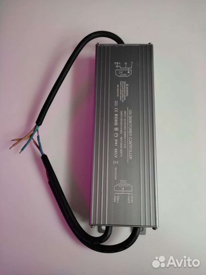 Блок питания герметичный 12v 250w