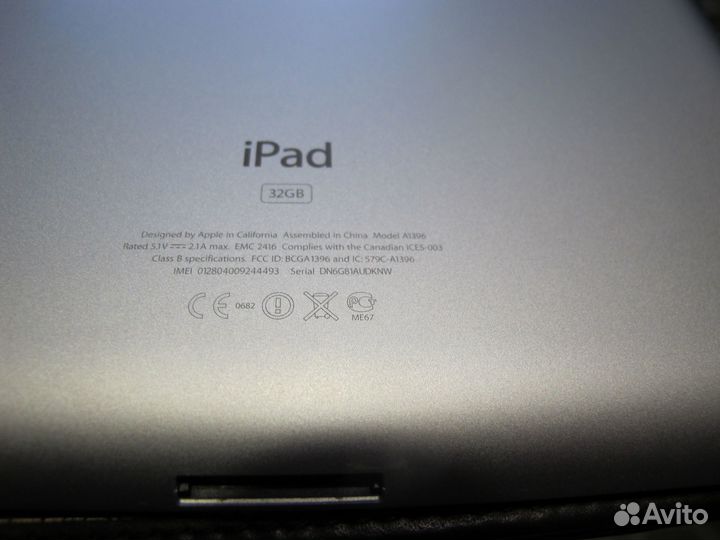 iPad 2 32gb запчасти