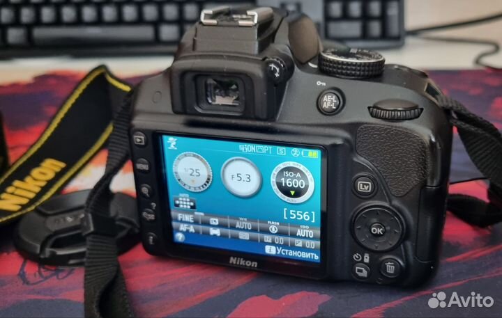 Зеркальный фотоаппарат nikon d3300