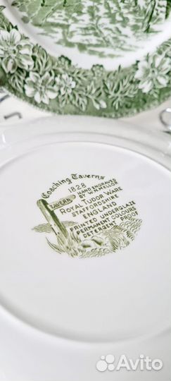 Англия. Тарелки Royal Tudor