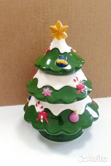 Банка для сладостей Новогодняя ель