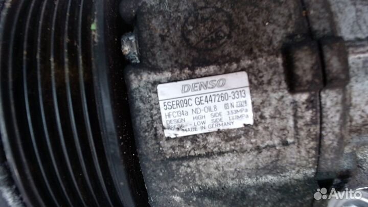 Компрессор кондиционера Toyota Yaris, 2011