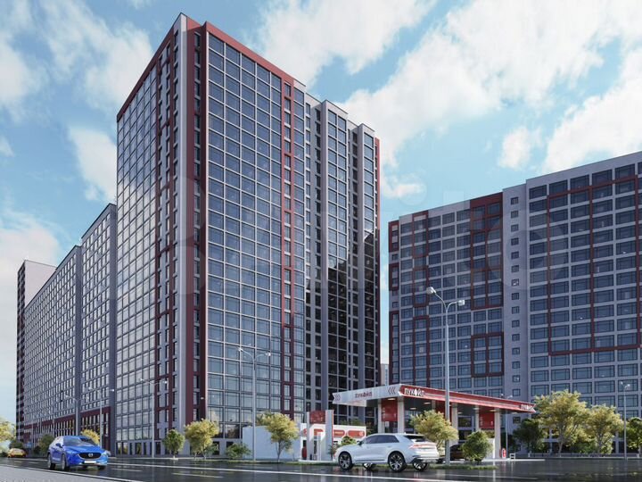 2-к. квартира, 43 м², 11/27 эт.