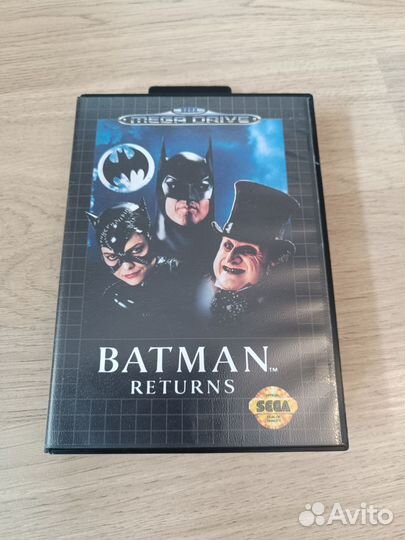 Batman Returns Sega Mega Drive PAL