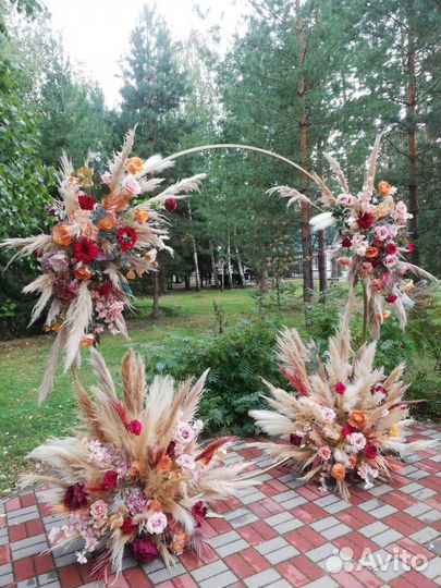 Аренда цветов, флористики на торжество