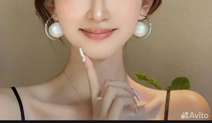 Новые серьги большие шары