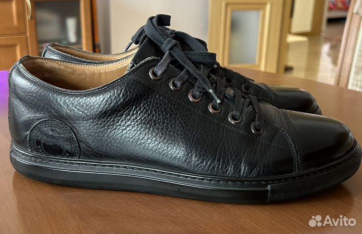 Marc jacobs кеды кожанные черные