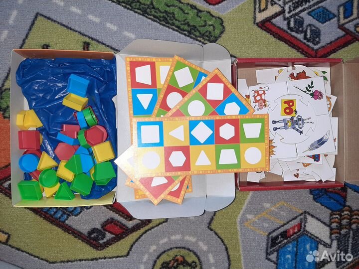 Настольные игры для малышей (лото,домино,слоги)