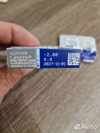 Линзы контактные acuvue oasys двухнедельные
