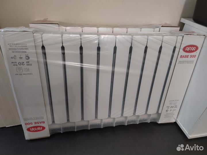 Радиатор отопления rifar base 500 10 секций