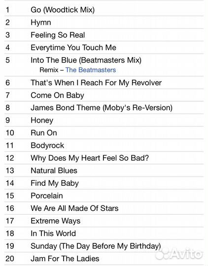 Moby - GO - The Very Best Of Moby DVD Rus