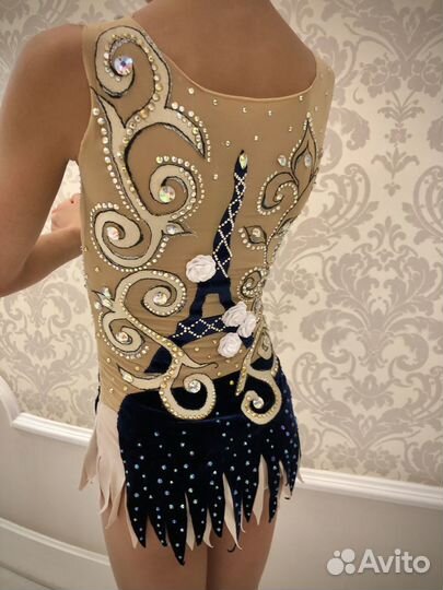 Купальник по художественной гимнастике 128