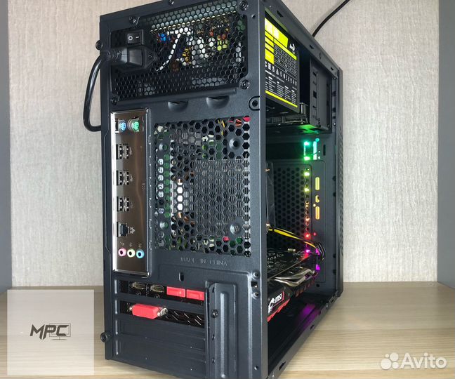 Игровой пк Intel e5 8 ядер RX 470 4гб озу:16 гб