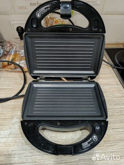 Электрогриль минипекарь редмонд