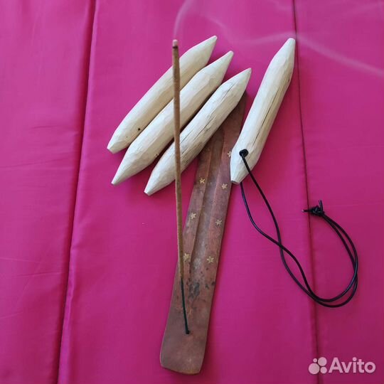 Массажные, тотемные, ореховые палочки