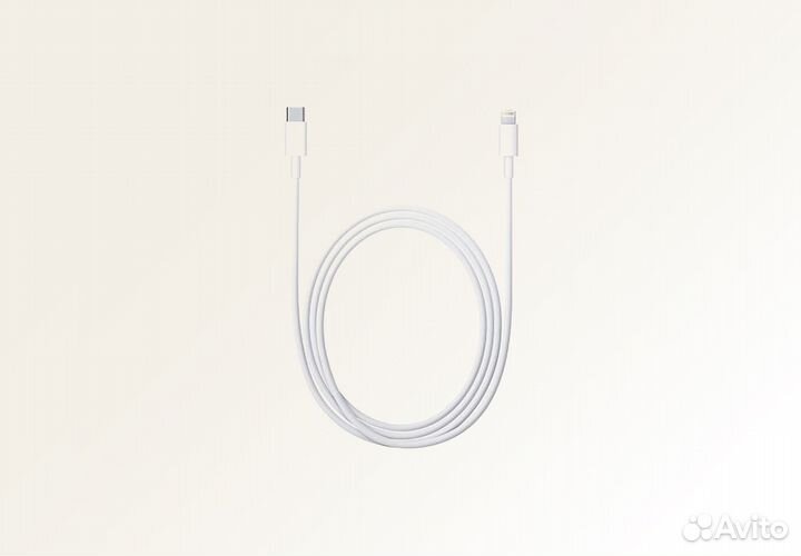 Кабель Apple USB-C - Lightning Cable 1.0m (Белый)