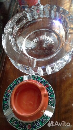 Пепельница, упаковка, мундштук - винтаж