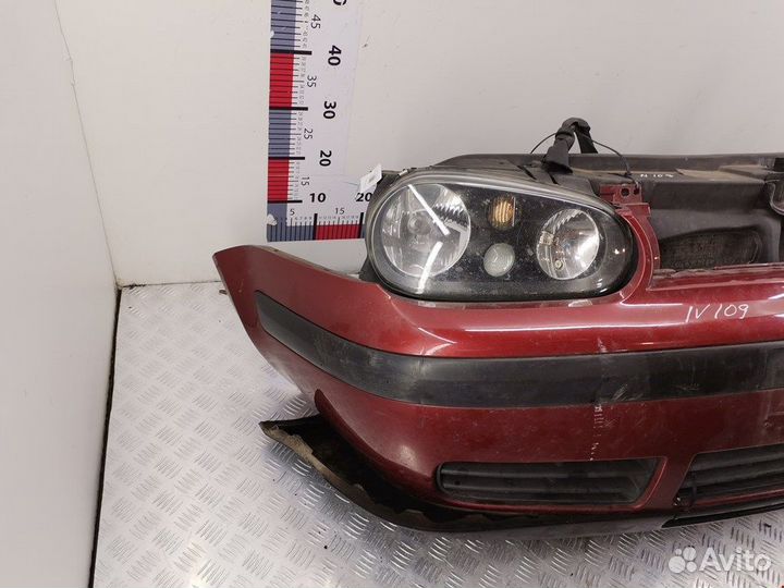 Бампер (ноускат) для Volkswagen Golf 4 R0B1F11K1V1