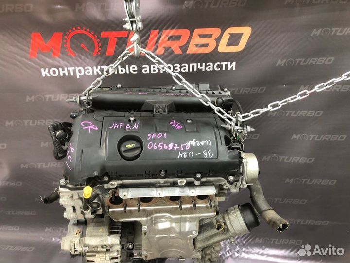 Двигатель в сборе Citroen Berlingo B9 5FS(EP6C)
