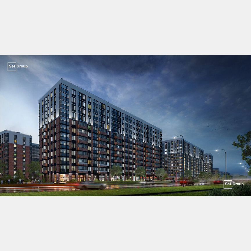 1-к. квартира, 36,9 м², 6/12 эт.