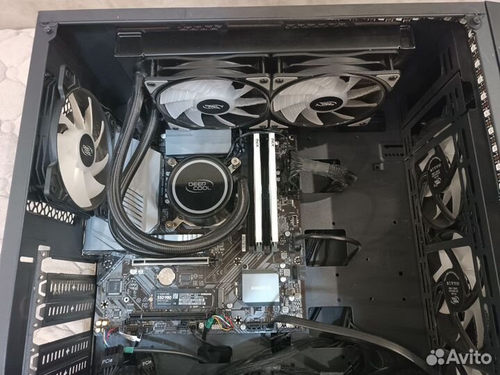 Материнская плата b660m gaming x + i5 12400