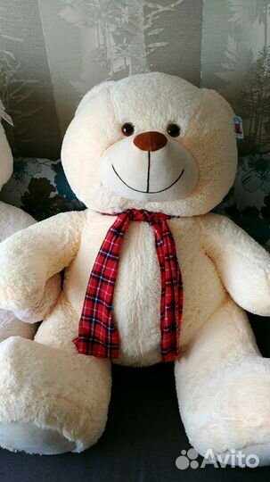 Плюшевый медведь до 220 см