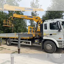 Аренда и услуги манипулятора, стрела 7 т, 19 м, борт 10 т, 6.5 м, Жуковский