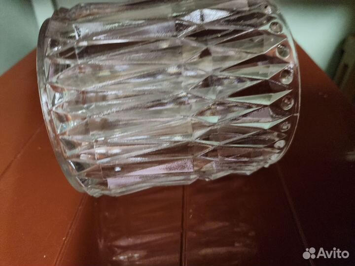 Хрустальные Плафоны для люстры стеклянные СССР