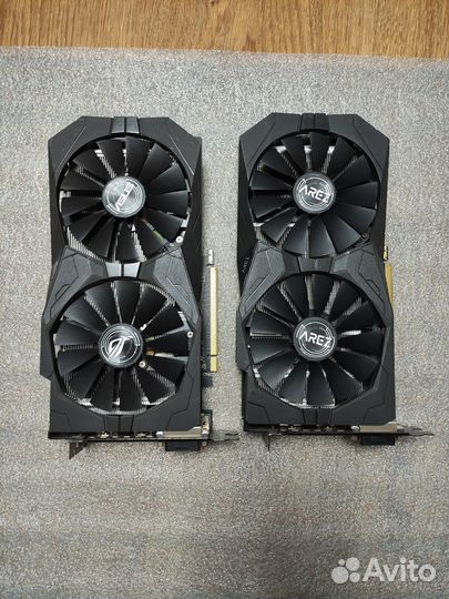 Видеокарта asus RX570 8 GB