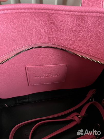 Сумка marc jacobs the tote bag розовая большая