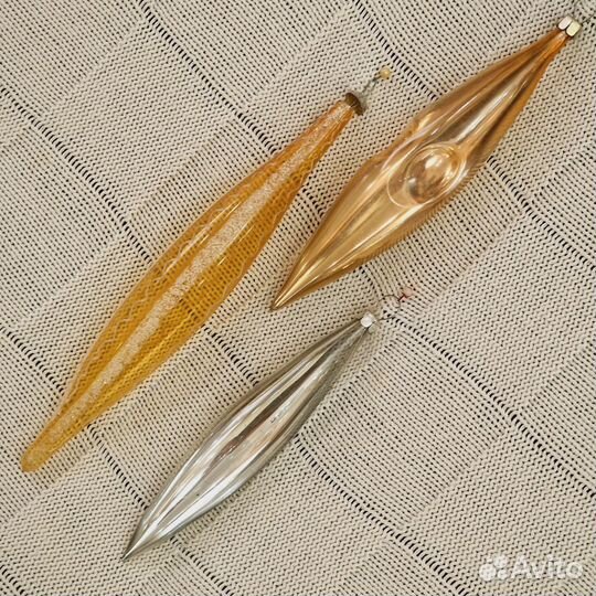 Елочные игрушки ссср.Сосульки