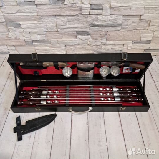 Шашлычный набор с топориком для мяса