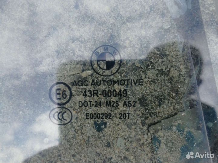 Стекло задней правой двери бмв ф10 BMW f10