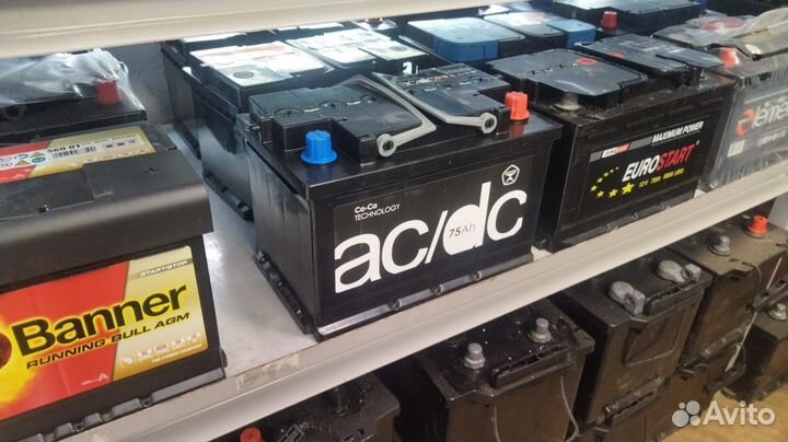 Аккумулятор для рено сандеро 75ач