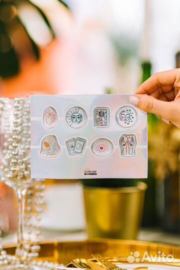 Объёмные наклейки 3D стикеры с Вашим дизайном