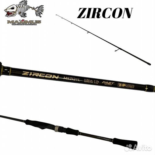 Спиннинг Maximus Zircon L, 3-15g, 2,4m