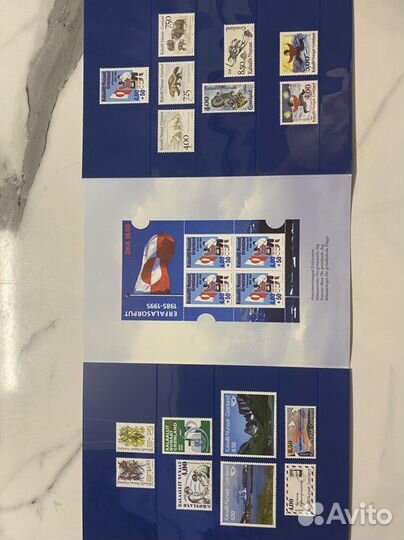 Годовой альбом Гренландия марки