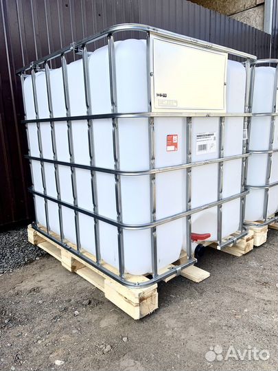 Еврокубы новые на деревянном поддоне