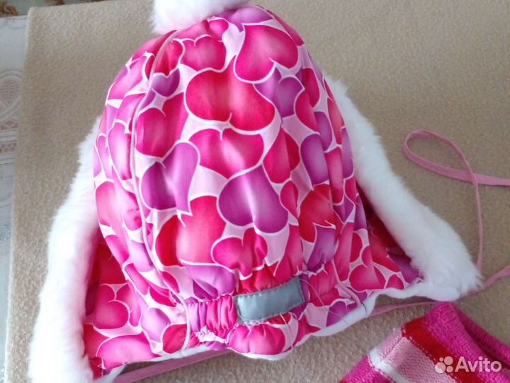 Комплект шапка, шарф