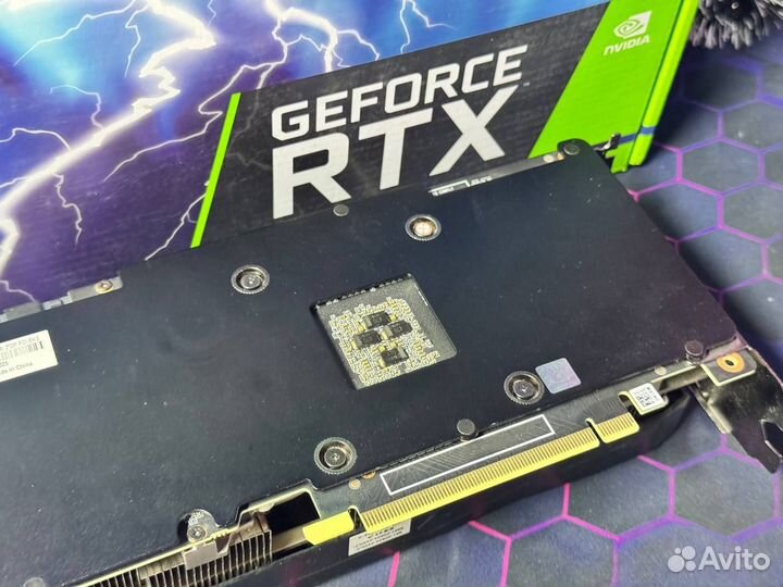 Видеокарта RTX 3070ti/4060ti на пломбе