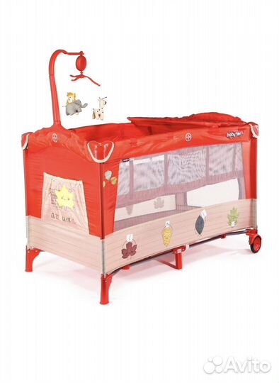 Манеж кровать babyton