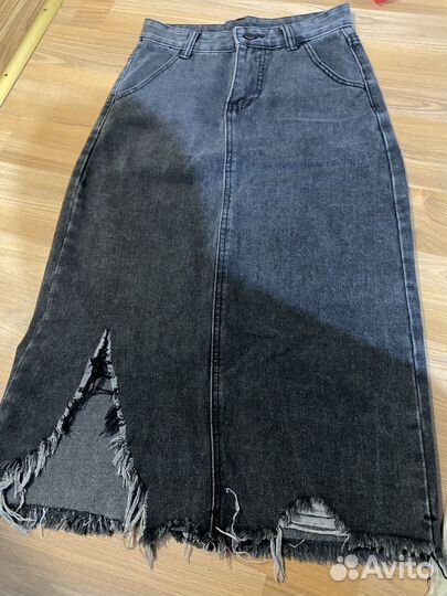 Джинсовая юбка