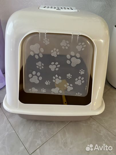 Туалет домик для кошек