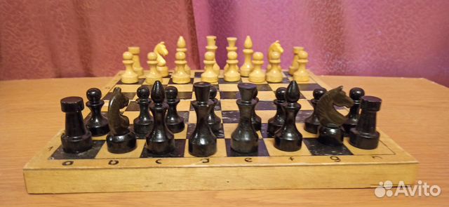 Деревянные шахматы СССР