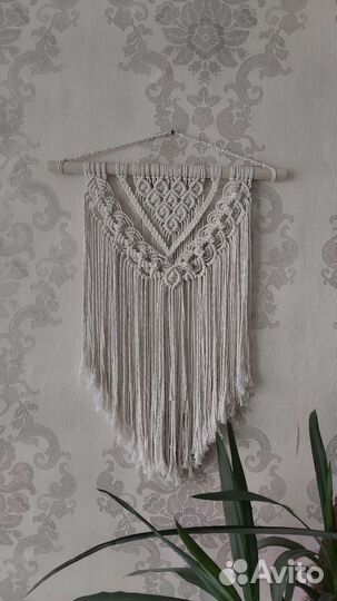 Панно на стену макраме