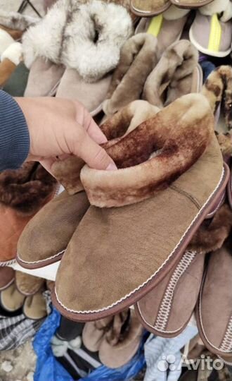 Чуни из овчины