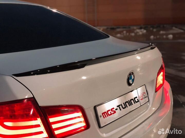 Спойлер M-Perfomance BMW 5 f10 Black (Тайвань)