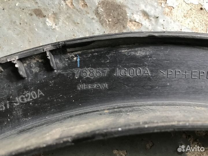 Накладка задней левой арки Nissan X-Trail T31